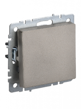 Фотография товара 'IEK BRITE Выключатель 1-клавишный проходной 10А ВС10-1-6-БрШ шампань BR-V12-0-10-K37'