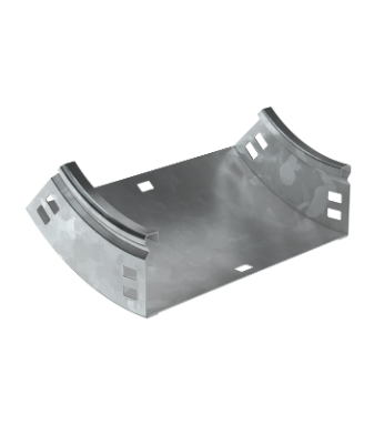 Фотография товара 'IEK ESCA Поворот плавный 45град тип В10 50х600мм HDZ CPV51-0-45-050-600-HDZ'