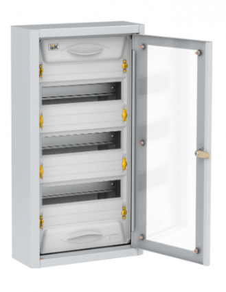 Фотография товара 'IEK TITAN 5 Корпус металлический ЩРн-36 прозрачная дверь IP31 УХЛ3 MKM16-N-036-31-Z-U'