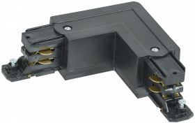 Фотография товара 'IEK Соединитель L-образный внутренний для трехфазного осветительного шинопровода, LPK0D-SLV-3-K02'