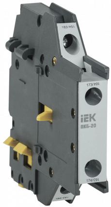 Фотография товара 'IEK Контакт боковой дополнительный ПКБ-20 2з, KPK21-20'