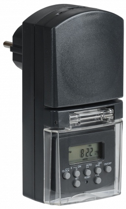Фотография товара 'IEK Розетка-таймер электронный РТЭ-3 1мин 7дн 140on/off 16А IP44, ERT-10-1-16-N-01-5-44-K01'