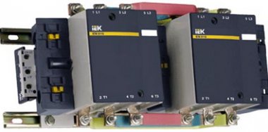 Фотография товара 'IEK Контактор КТИ-65003 реверс 500А 230В/АС3 KKT63-500-230-10'