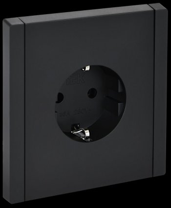 Фотография товара 'IEK FP-R11-16-K02 FORTE&PIANO Роз. с з/к без з/ш в/к 16А FP116'