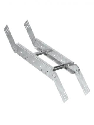 Фотография товара 'IEK Поворот вертикальный шарнирный лестничный LESTA 150х400мм HDZ CPV06-4-150-400-HDZ'