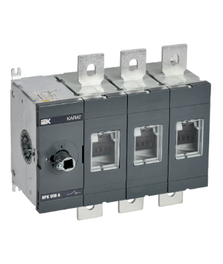 Фотография товара 'IEK KARAT Выключатель-разъединитель ВРК без рукоятки управления 3P 800А KA-VR10-3-0800'