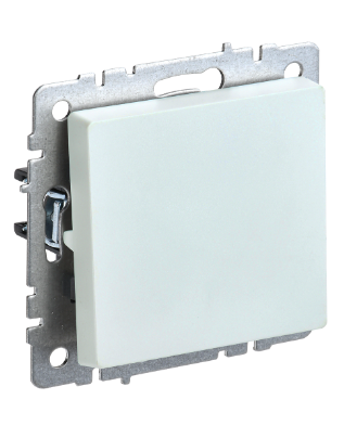 Фотография товара 'IEK BRITE Выключатель 1-клавишный 10А ВС10-1-0-БрЖ жемчуг BR-V10-0-10-K36'