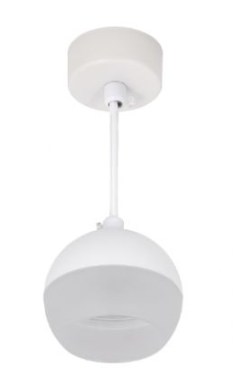 Фотография товара 'IEK LIGHTING Светильник 4012 подвесной под лампу GX53 белый LT-UCB0-4012-GX53-1-K01'