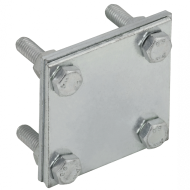 Фотография товара 'IEK ZCC68-11-1-40 Зажим крестообразный с раз. пол.-пол. 40мм'