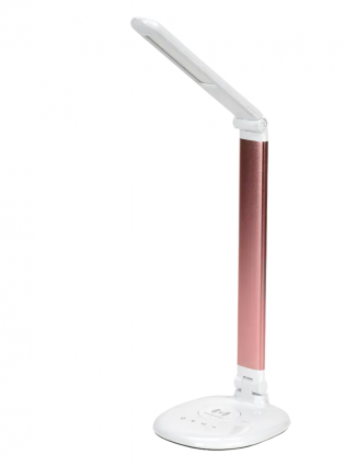 Фотография товара 'IEK LIGHTING Светильник светодиодный настольный 2010 7Вт на подставке QI-заряд розовый LDNL0-2010-1-QI-7-K14'