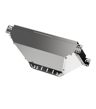 Фотография товара 'IEK ESCA Ответвитель Т-образный вертикальный вниз боковой 100х200мм CLM50D-OVNB-100-200'