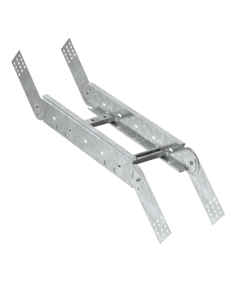 Фотография товара 'IEK Поворот вертикальный шарнирный лестничный LESTA 80х300мм HDZ CPV06-4-80-300-HDZ'