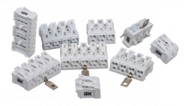 Фотография товара 'IEK Клемма пружинная соединительная КСПз5-3L+N+PE UKZ-B06-5P-F0-E1-10'