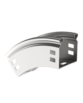 Фотография товара 'IEK ESCA Поворот плавный 45град тип В20 50х50мм CPV41-0-45-050-050'