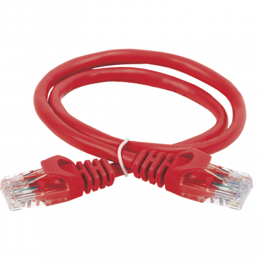 Фотография товара 'IEK PC04-C5EU-2M-G Шнур коммутационный кат.5Е UTP 2м'
