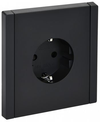 Фотография товара 'IEK FP-R14-16-K02 FORTE&PIANO Роз. с з/к з/ш в/к 16А FP115'