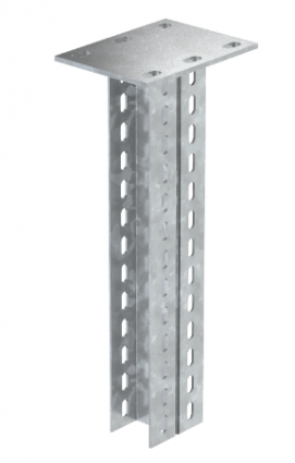 Фотография товара 'IEK Кронштейн потолочный двойной 400мм HDZ CLW10-KPD-400-HDZ'