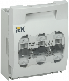 Фотография товара 'IEK Предохранитель-выключатель-разъединитель 250А, SRP-20-3-250'