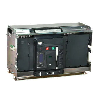 Фотография товара 'IEK ARMAT Воздушный автоматический выключатель выдвижного исполнения 3P типоразмер H 125кА AR-ACB-3VH-125-5000A-TYCF'