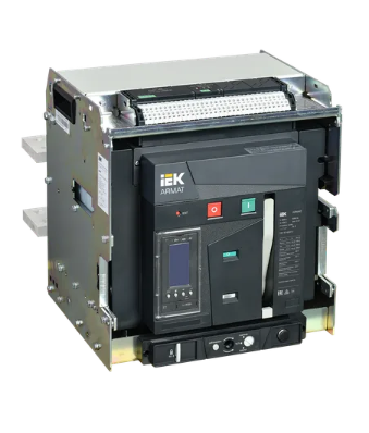 Фотография товара 'IEK ARMAT Воздушный автоматический выключатель выдвижного исполнения 3P F 125кА AR-ACB-3VF-125-4000A-TTCF'