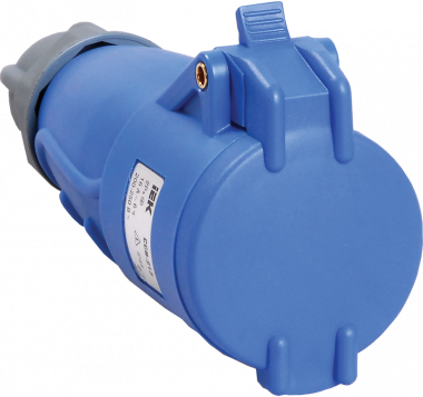 Фотография товара 'IEK Розетка переносная ССИ-213 16А-6ч/200-250В 2Р+РЕ IP44 MAGNUM PSN21-016-3'