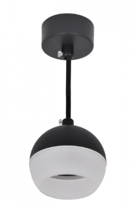 Фотография товара 'IEK LIGHTING Светильник 4012 подвесной под лампу GX53 черный LT-UCB0-4012-GX53-1-K02'