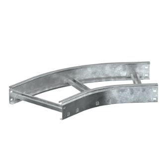 Фотография товара 'IEK Поворот лестничный LESTA 45град 55х500мм R300 HDZ CPG04-4-45-055-500-HDZ'