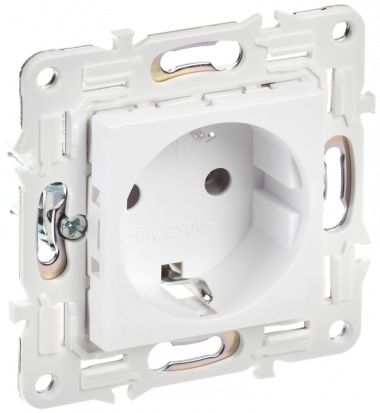 Фотография товара 'IEK SK-R11-16-K01 SKANDY Роз. с з/к без з/ш 16А SK-R05W'