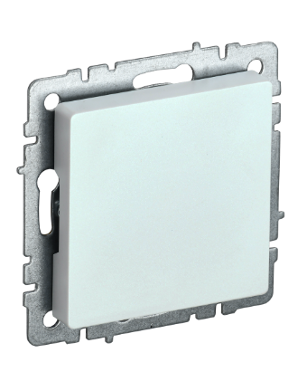 Фотография товара 'IEK BRITE Заглушка с суппортом МЗ10-БрЖ жемчуг BR-PL10-K36'