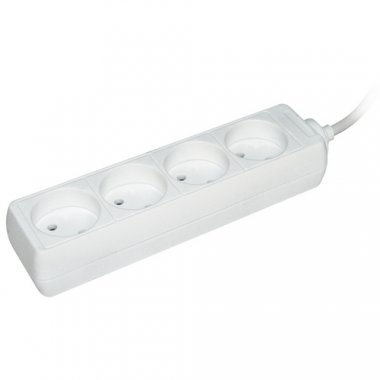 Фотография товара 'IEK Удлинитель У04 4 места WYP10-16-04-03-Z-N'