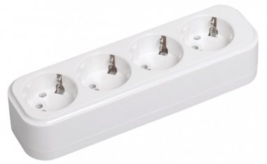 Фотография товара 'IEK Удлинитель У04 4 места WYP11-16-04-02-Z'
