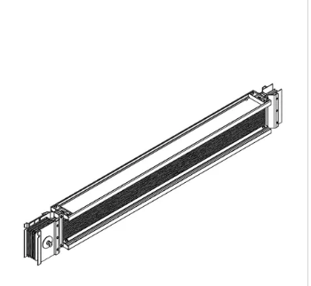 Фотография товара 'IEK LINEBAR Секция прямая 2000-2990мм 5000А Al 3L+N+PER некрашеная IP55 транспортировочная LB-5000A4-25-F-SD'