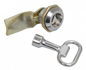 Фотография товара 'IEK Замок-защелка с трехгранным ключом IP54 (22-25/44), YZK21-00'