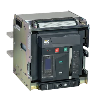 Фотография товара 'IEK ARMAT Воздушный автоматический выключатель выдвижного исполнения 3P типоразмер D 85кА AR-ACB-3VD-085-2500A-TTCF'