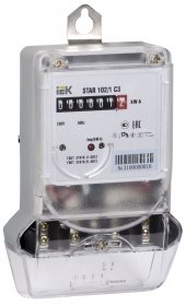 Фотография товара 'IEK Счетчик электрической энергии однофазный STAR 102/1 C3-5(60)М, CCE-1C1-1-01-1'