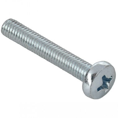 Фотография товара 'IEK CMZ10-VPL-6-16-HDZ Винт с полус. гол. и крест. шлиц. DIN 7985 М6х16 HDZ'