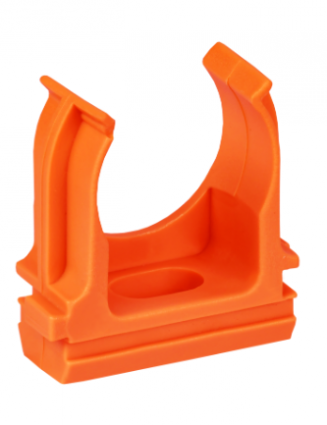 Фотография товара 'IEK ELASTA Держатель с защелкой CF20 оранжевый ET-TA00D-CF-020-K09-010'