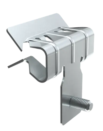Фотография товара 'IEK Зажим балочный 8-14мм с винтом М6х9 HDZ, CME40-BZV-06-HDZ'