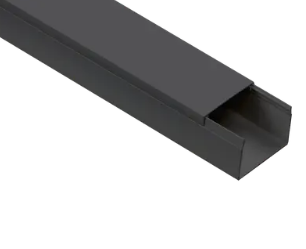 Фотография товара 'IEK Кабель-канал магистральный 60х40 ЭЛЕКОР черный (18м), EL-KK10-060-040-1-K02'