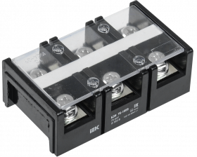 Фотография товара 'IEK Блок зажимов БЗН ТС-1503 70 мм2 150A 3 пары, YZN42-03-070-K02'