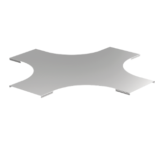 Фотография товара 'IEK Крышка крестовины лестничной LESTA основание 500мм R300 CKR04D-4-500-10'