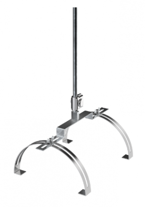 Фотография товара 'IEK Комплект молниеприемника 1м для круглого конька ZLC98-30-010'