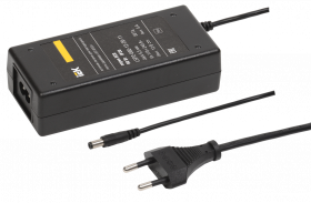 Фотография товара 'IEK Драйвер LED ИПСН 60Вт 12 В сетевая вилка-блок -JacK 5,5 мм IP20, LSP2-060-12-20-11'