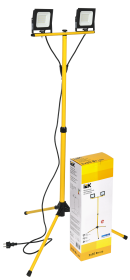 Фотография товара 'IEK Прожектор LED СДО 06-2х30Ш штатив 6500К IP65, LPDO606-2X030-65-K02'