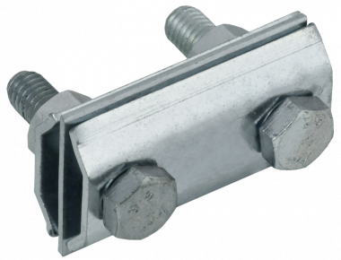 Фотография товара 'IEK ZCC84-14-1-08 Зажим соединительный двойн. сквозной пр.-пр. 8мм'