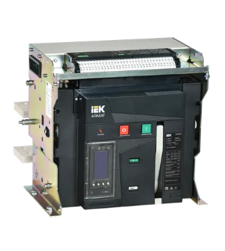 Фотография товара 'IEK ARMAT Воздушный автоматический выключатель стационарного исполнения 3P типоразмер E 85кА 2000А AR-ACB-3FE-085-2000A-TYCF'