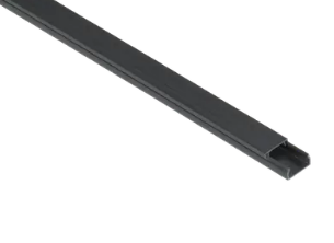 Фотография товара 'IEK Кабель-канал магистральный 20х10 ЭЛЕКОР черный (96м), EL-KK10-020-010-1-K02'