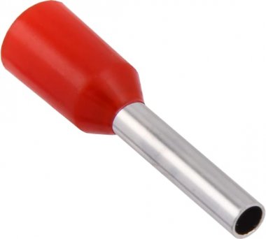 Фотография товара 'IEK Наконечник НШВИ 1,0-08 1мм2 с изолированным фланцем (100шт/упак) UGN11-008-001-100-G'