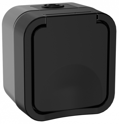 Фотография товара 'IEK TS-R16-16-55-K53 TORS Розетка 1-я с з/к кр. 16А IP55 TS120'