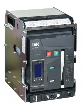 Фотография товара 'IEK ARMAT Воздушный автоматический выключатель выдвижного исполнения 3P типоразмер B 85кА 630А AR-ACB-3VB-085-0630A-TTCF'